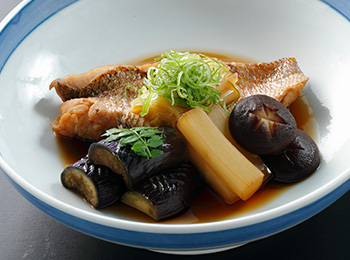 地カレイ煮つけ イメージ
